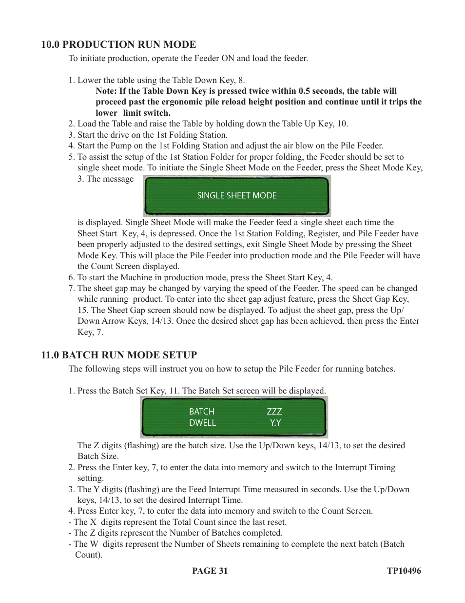 Baumfolder Flexifold: Pile Folder (in 2004) User Manual | Page 31 / 41