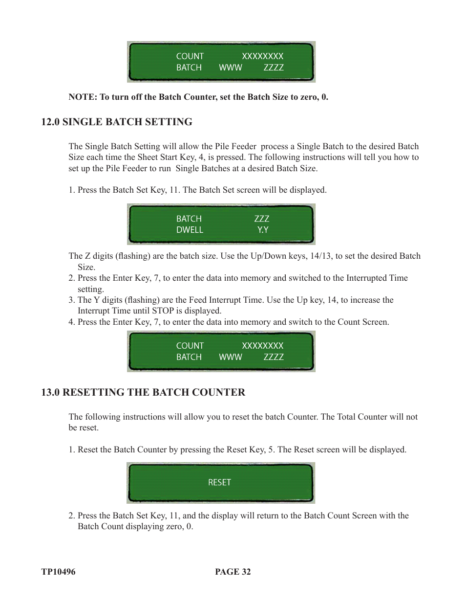 Baumfolder Flexifold: Pile Folder (in 2004) User Manual | Page 32 / 41