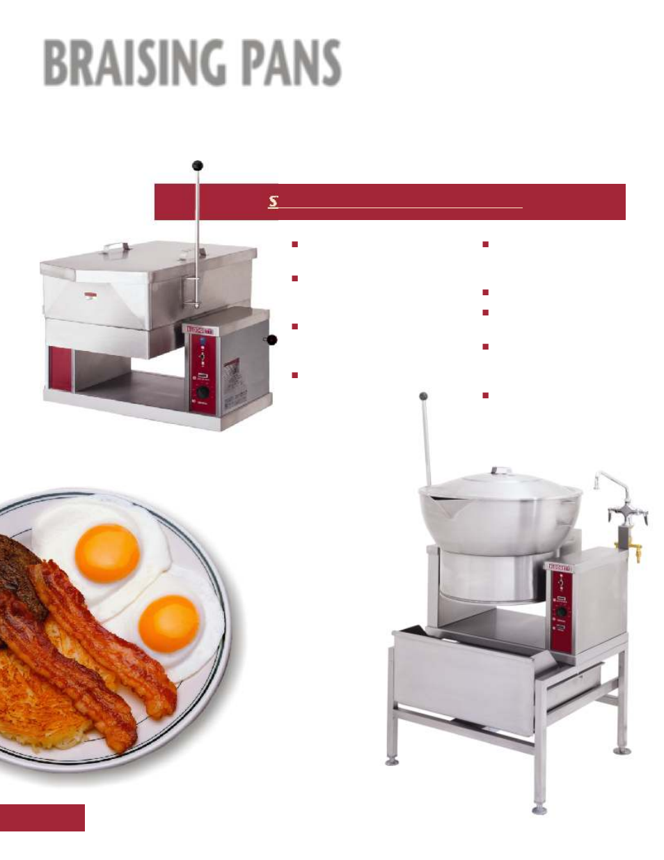 Braising pans | Blodgett CONVECTION STEAMERS KETTLES BRAISING PANS User Manual | Page 8 / 12