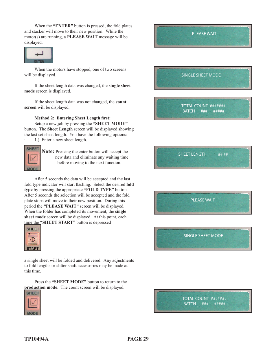 Baumfolder Flexifold: 1st Station (from 2005) User Manual | Page 29 / 47