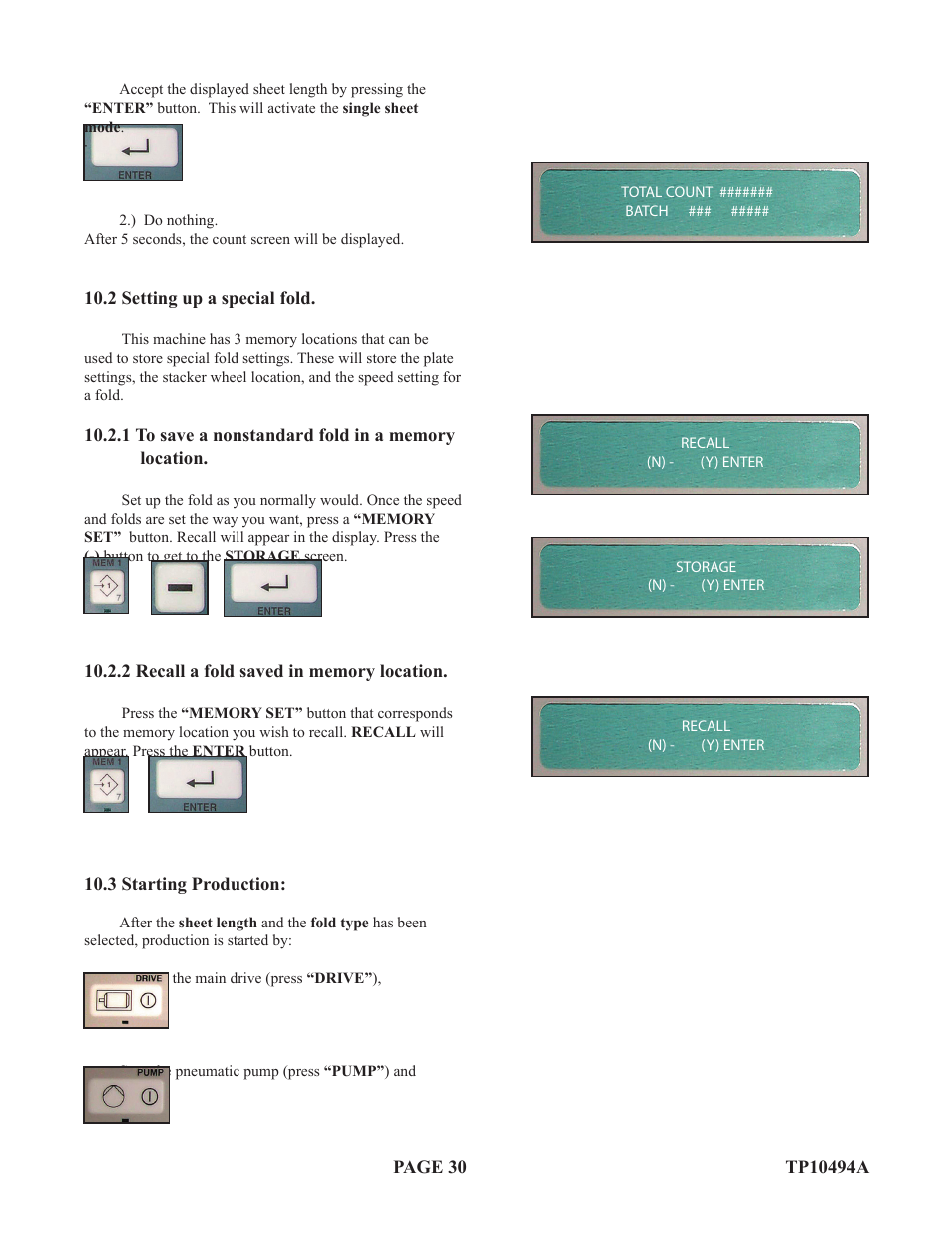 Baumfolder Flexifold: 1st Station (from 2005) User Manual | Page 30 / 47