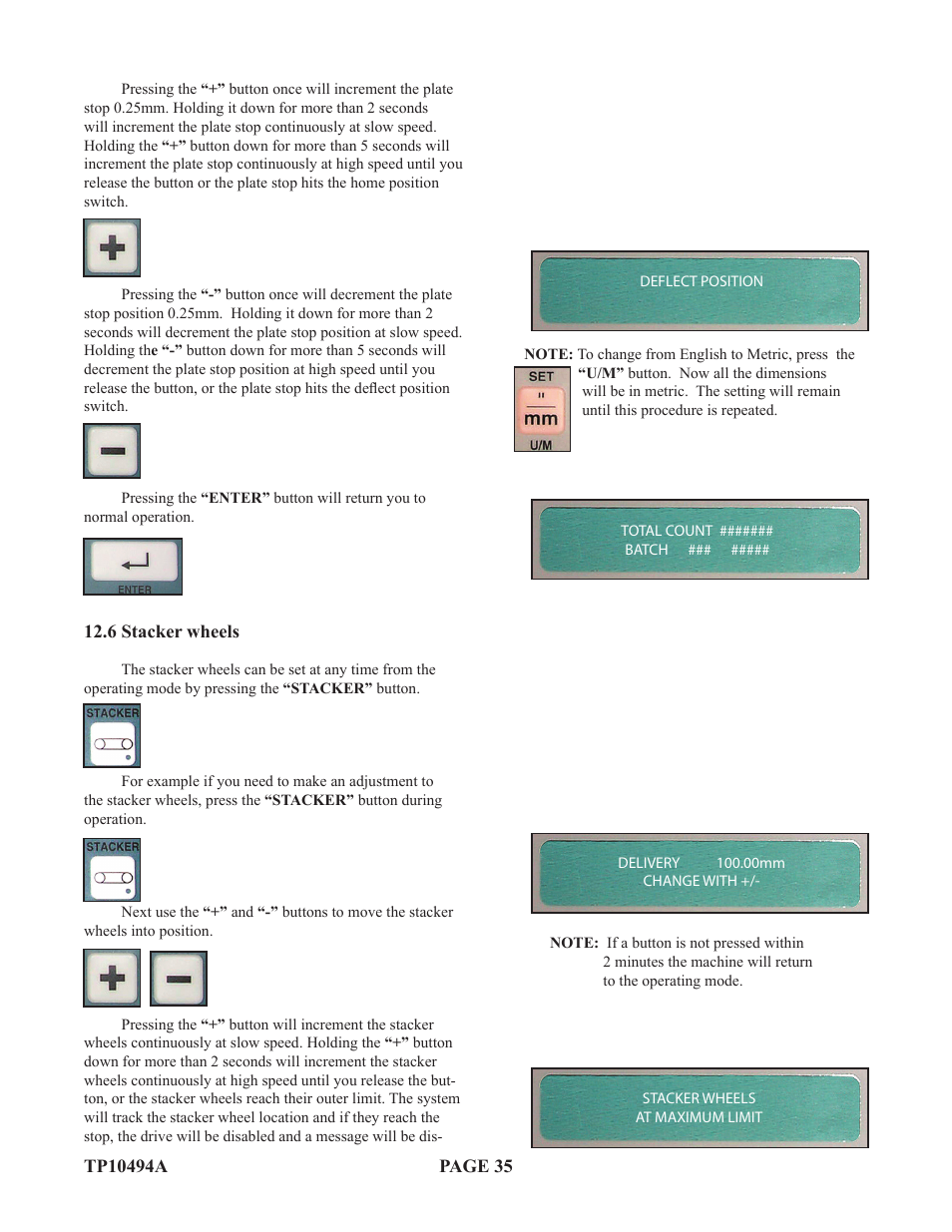 Baumfolder Flexifold: 1st Station (from 2005) User Manual | Page 35 / 47
