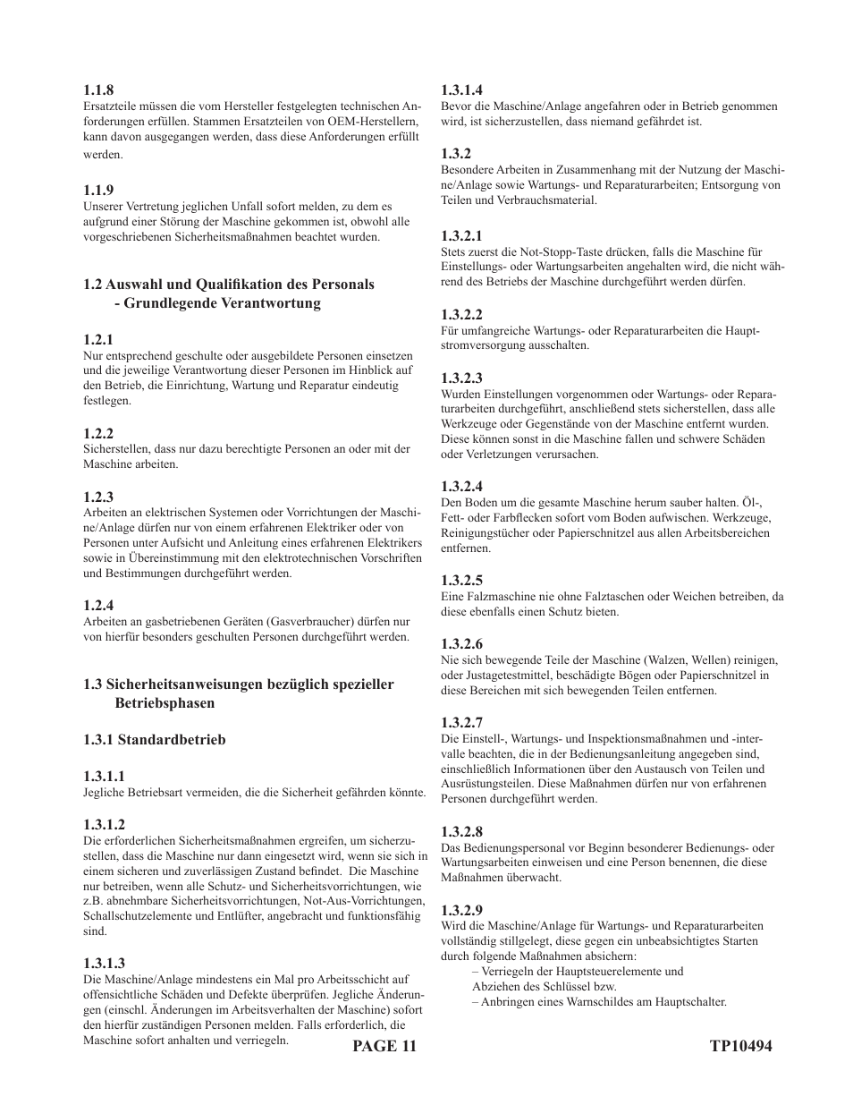 Baumfolder Flexifold: 1st Station (in 2004) User Manual | Page 11 / 46