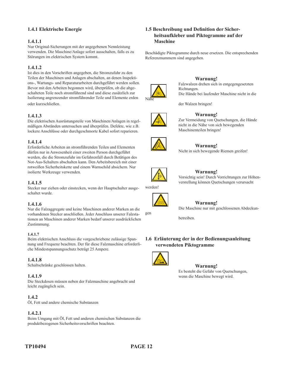 Baumfolder Flexifold: 1st Station (in 2004) User Manual | Page 12 / 46