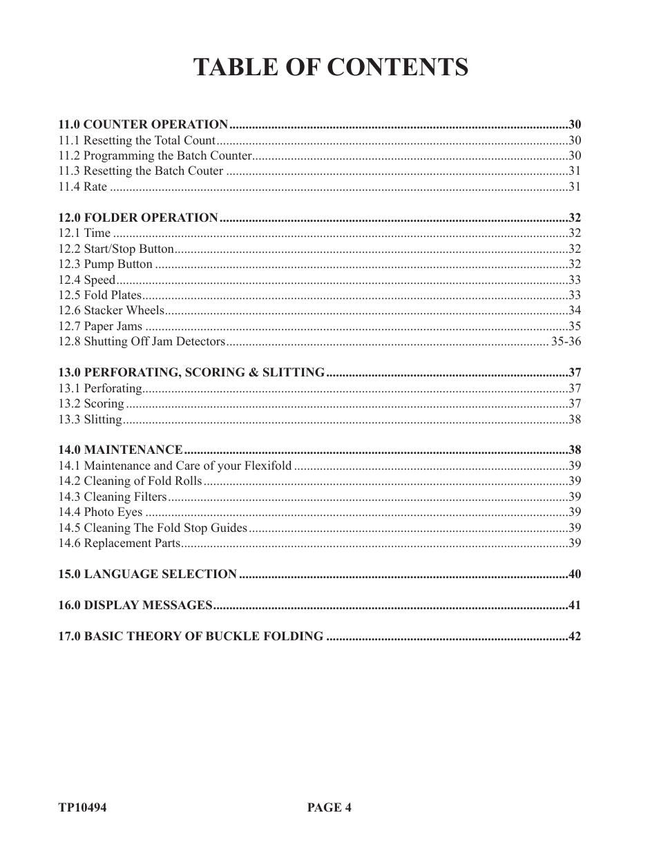 Baumfolder Flexifold: 1st Station (in 2004) User Manual | Page 4 / 46