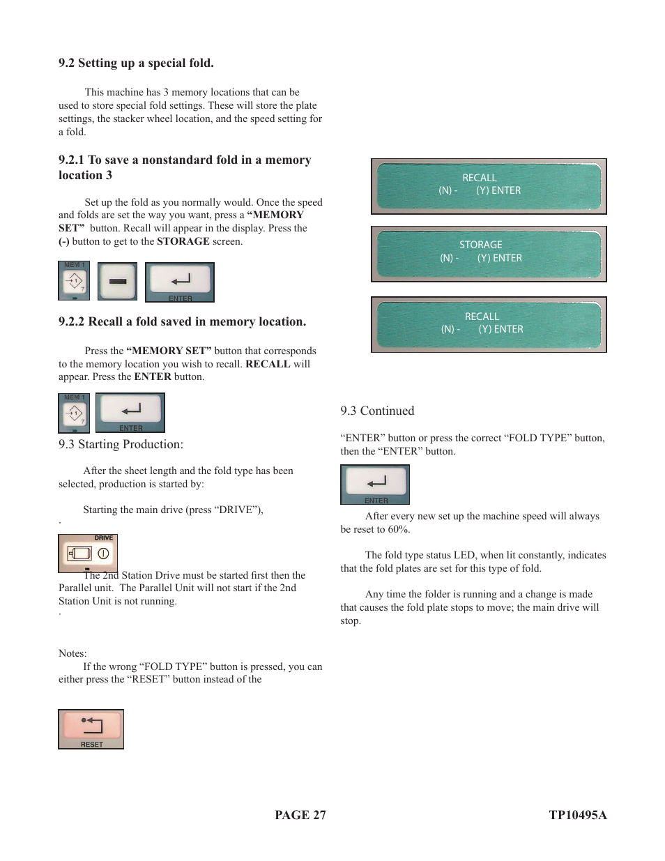 Baumfolder Flexifold: 2st Station (from 2005) User Manual | Page 27 / 43
