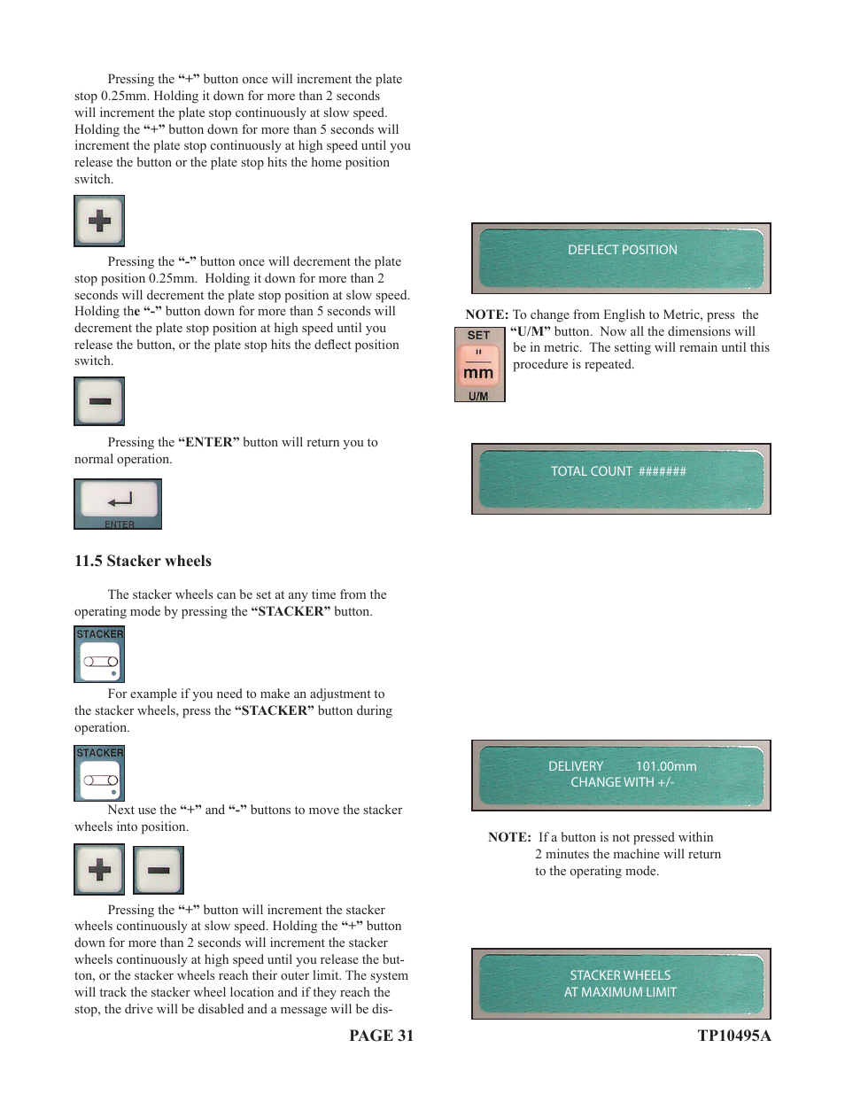 Baumfolder Flexifold: 2st Station (from 2005) User Manual | Page 31 / 43