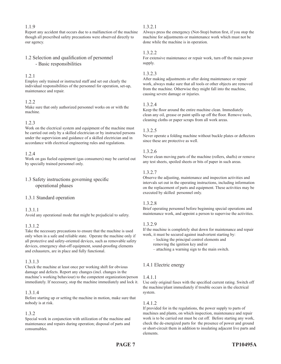 Baumfolder Flexifold: 2st Station (from 2005) User Manual | Page 7 / 43