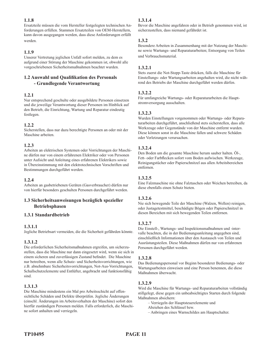 Baumfolder Flexifold: 2st Station (in 2004) User Manual | Page 11 / 43