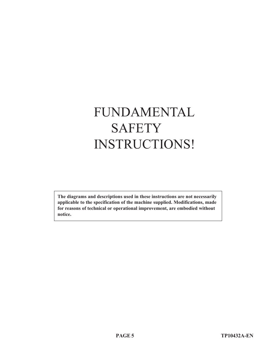 Fundamental safety instructions | Baumfolder Flexifold: 2st Station (up to) User Manual | Page 5 / 30