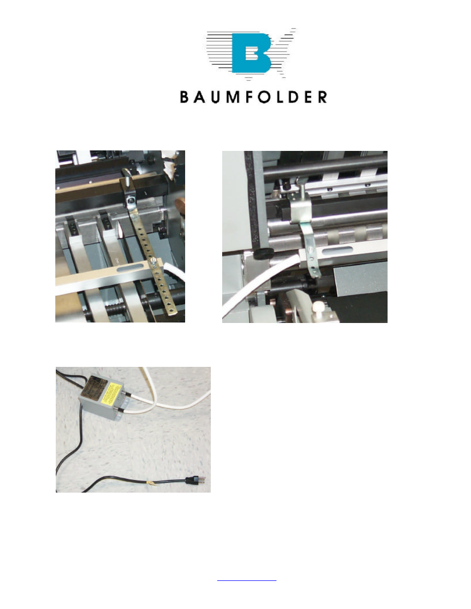 Baumfolder BAUM20: Static Eliminator installation User Manual | Page 2 / 2