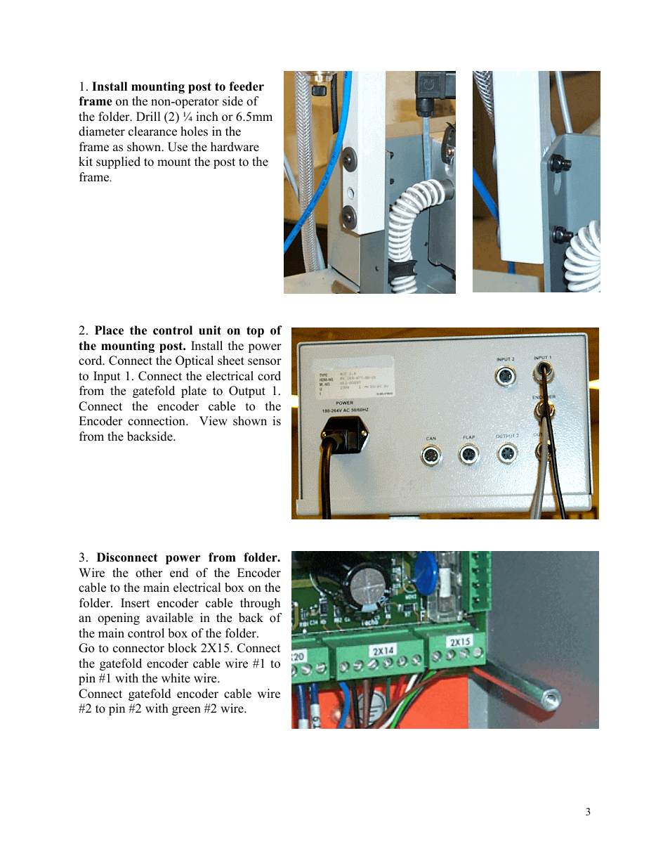Baumfolder BAUM18: Pneumatic Gatefold User Manual | Page 3 / 12