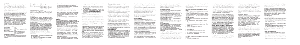 Bausch & Lomb SofLens 59 Contact Lenses User Manual | Page 3 / 9