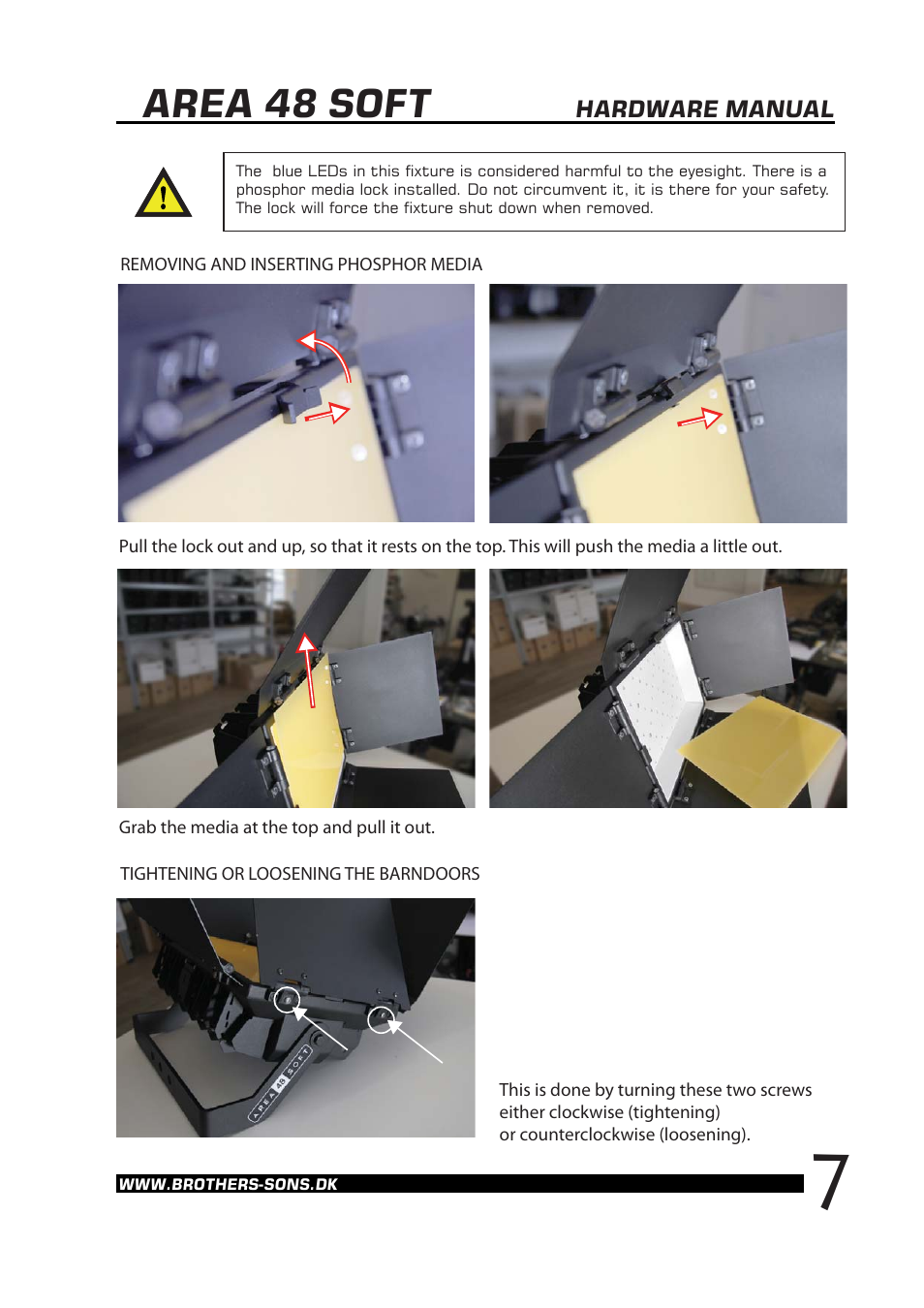Area 48 soft | Brother, Brother & Sons Area48Soft Hardware User Manual | Page 8 / 9