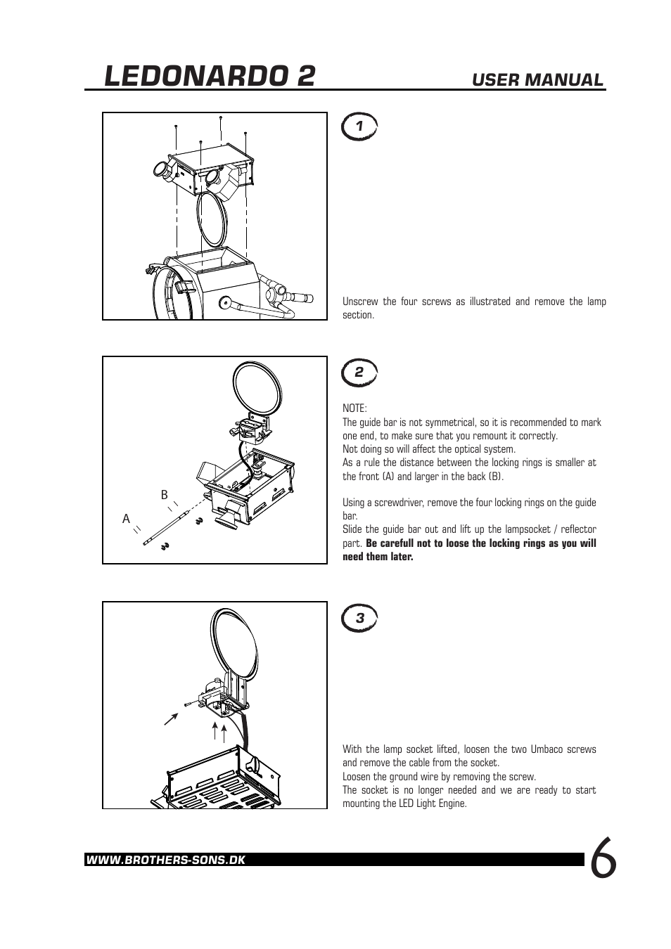 Ledonardo 2 | Brother, Brother & Sons Ledonardo2 Ver. 2 User Manual | Page 7 / 18