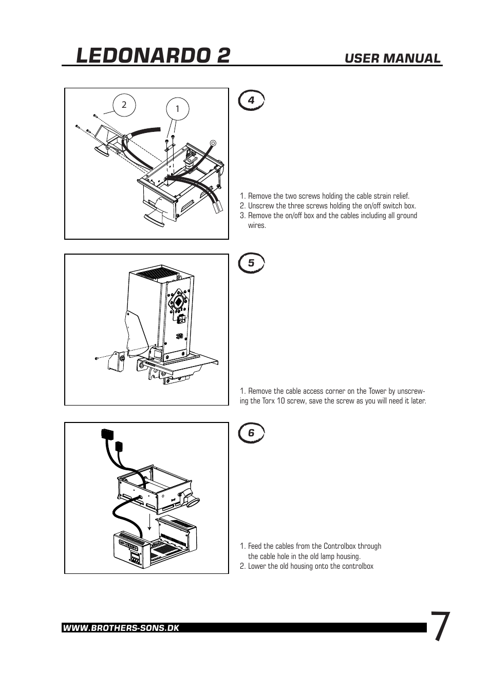 Ledonardo 2 | Brother, Brother & Sons Ledonardo2 Ver. 2 User Manual | Page 8 / 18