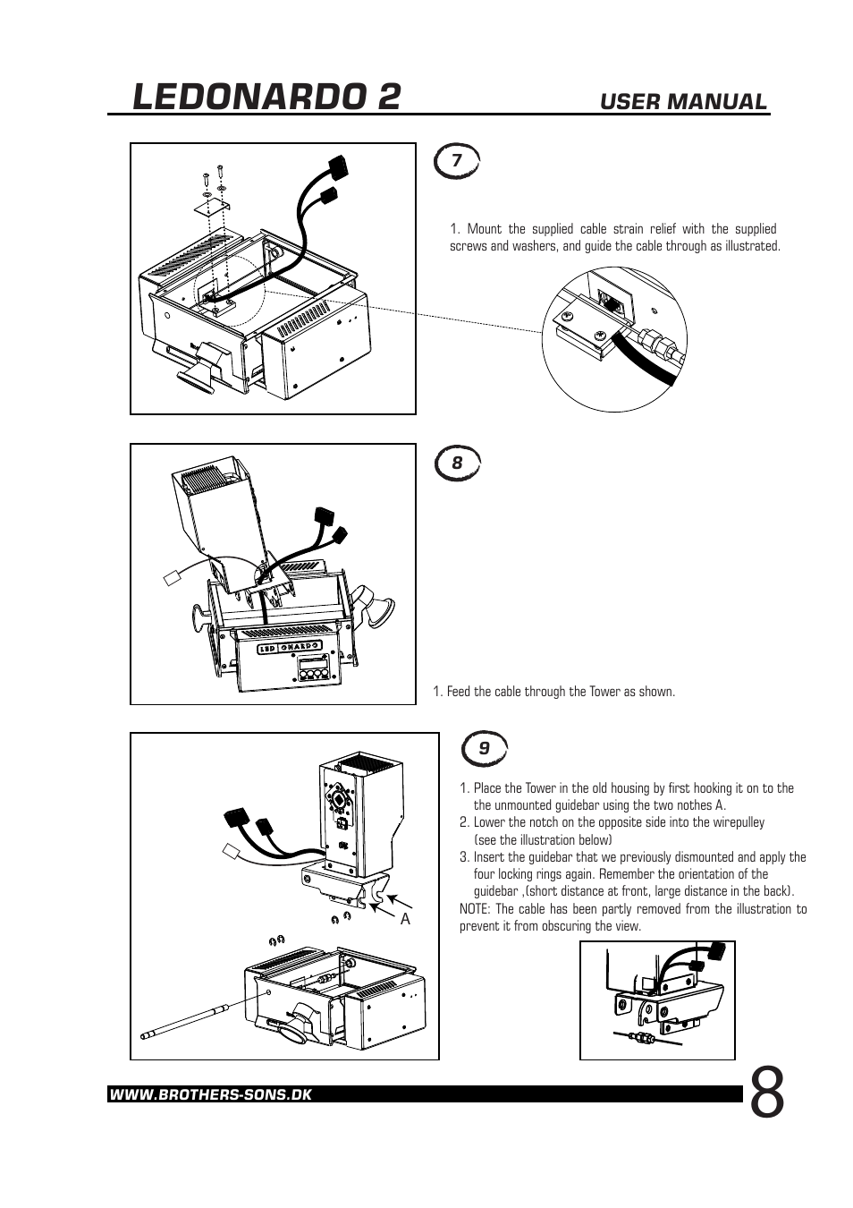 Ledonardo 2 | Brother, Brother & Sons Ledonardo2 Ver. 2 User Manual | Page 9 / 18