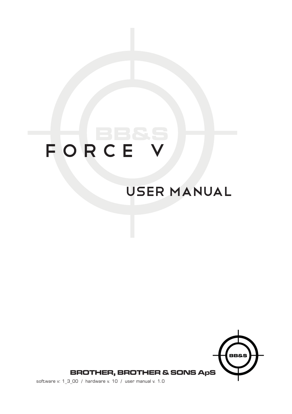 BBS Lighting Force V+ LED User Manual | 14 pages