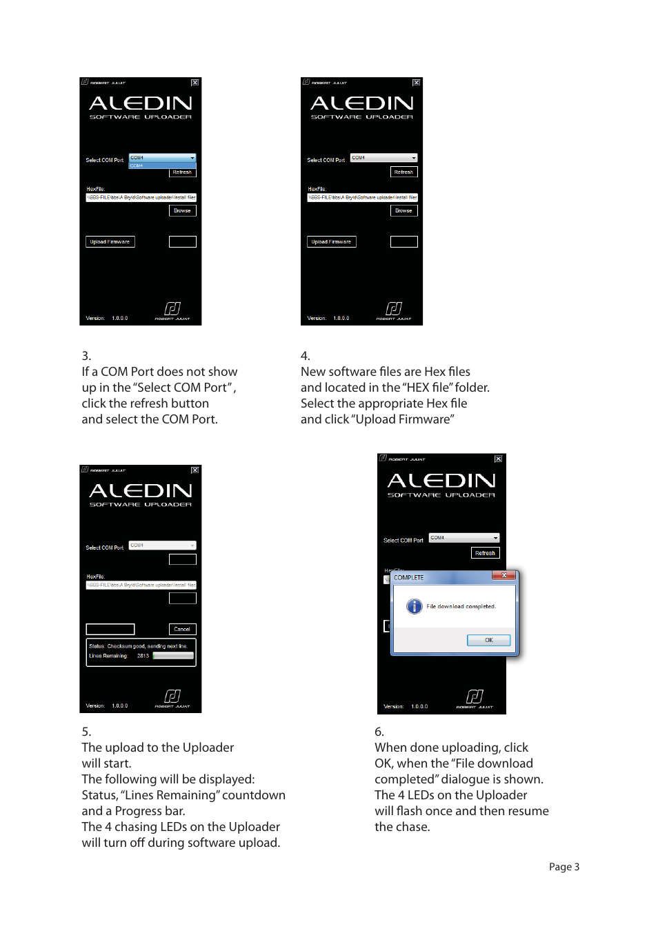 Brother, Brother & Sons Aledin Software User Manual | Page 3 / 4