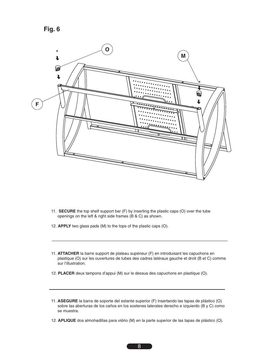 Fig. 6 | Bell'O AVS-4601HG User Manual | Page 8 / 12