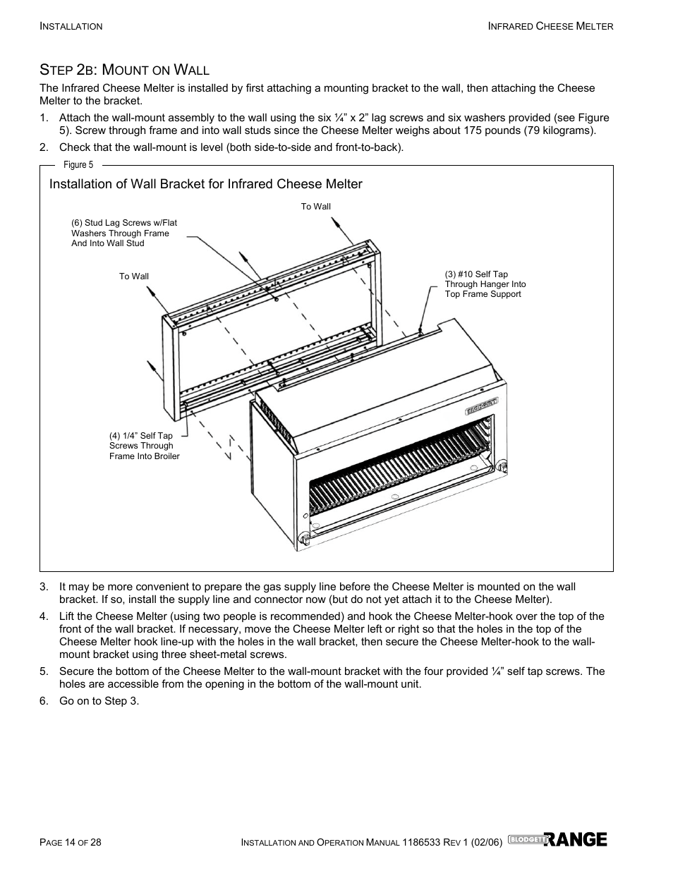 Blodgett B36-CM-PT User Manual | Page 14 / 28