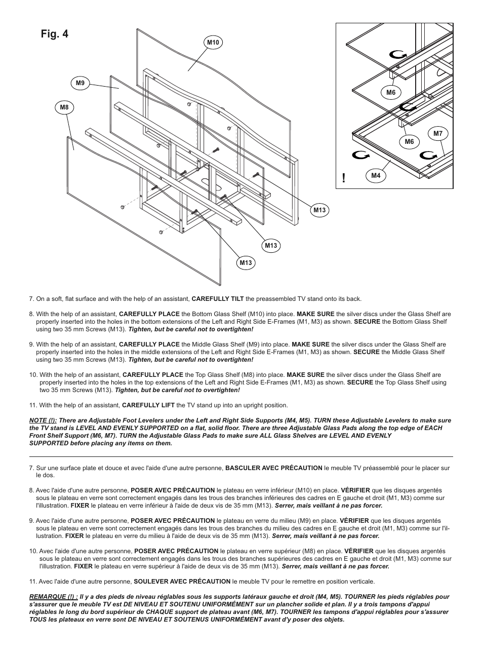 Fig. 4 | Bell'O PVS4252 User Manual | Page 7 / 12