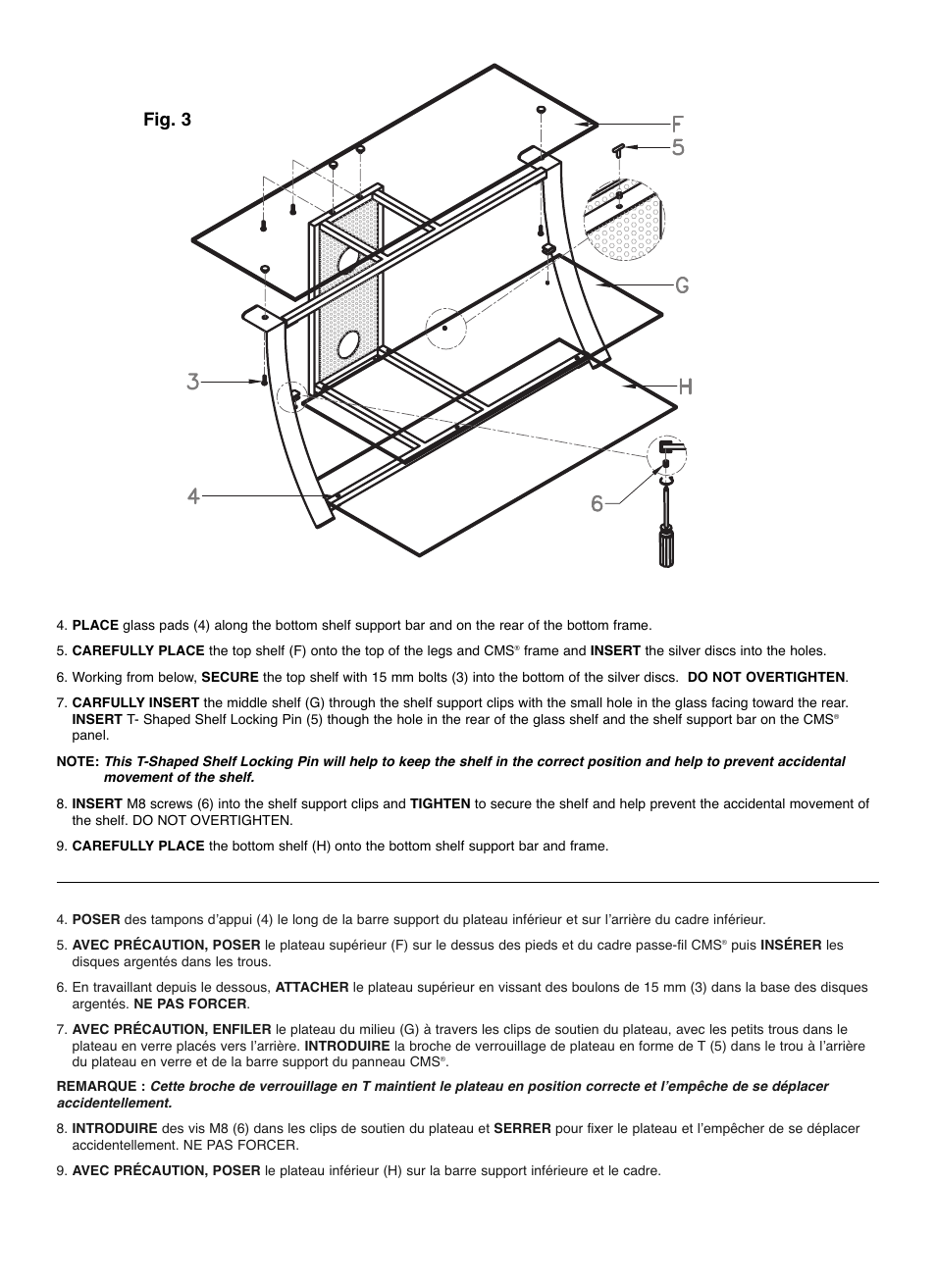 Fig. 3 | Bell'O PVS4208HG User Manual | Page 6 / 8