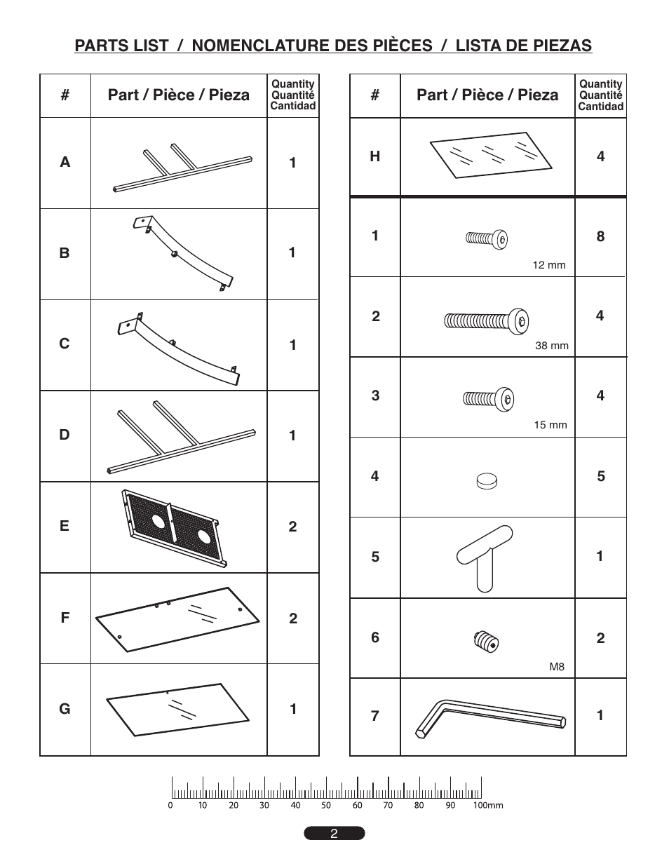 Bell'O PVS4208 User Manual | Page 3 / 8