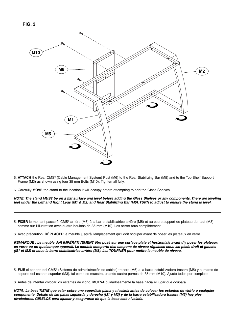 Fig. 3 | Bell'O PVS4204 User Manual | Page 6 / 11