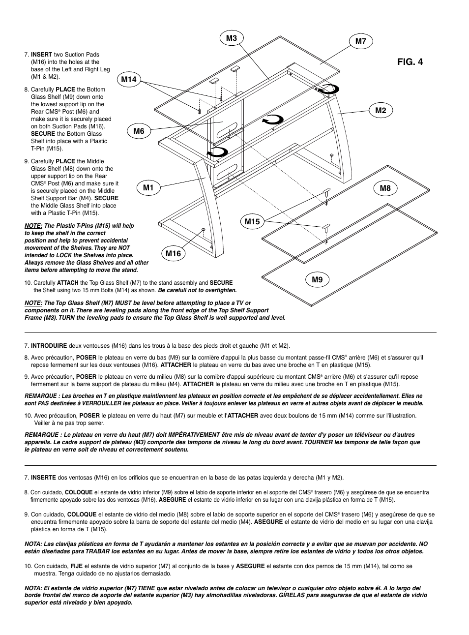 Fig. 4 | Bell'O PVS4204 User Manual | Page 7 / 11