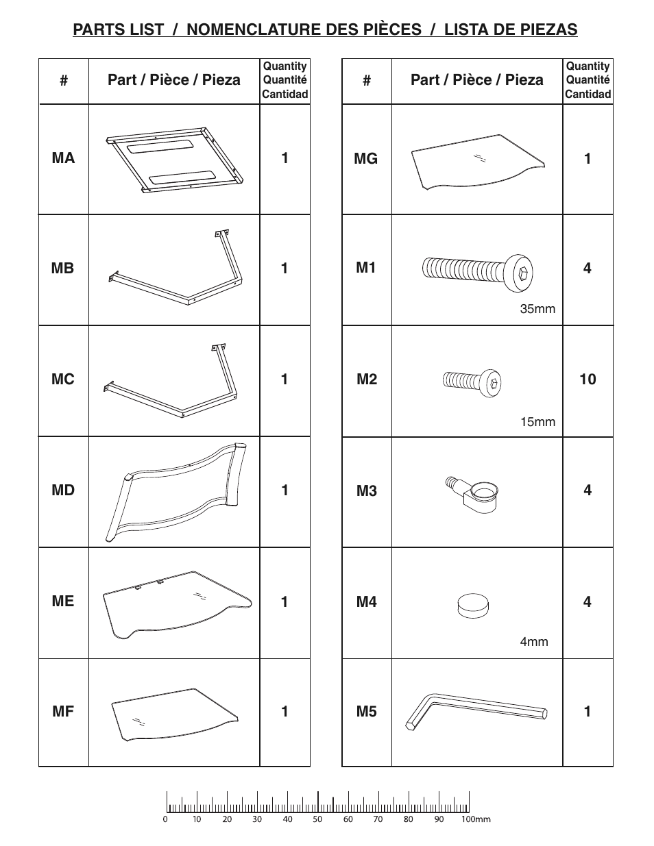 Bell'O PVS3103-Aug10 User Manual | Page 3 / 8