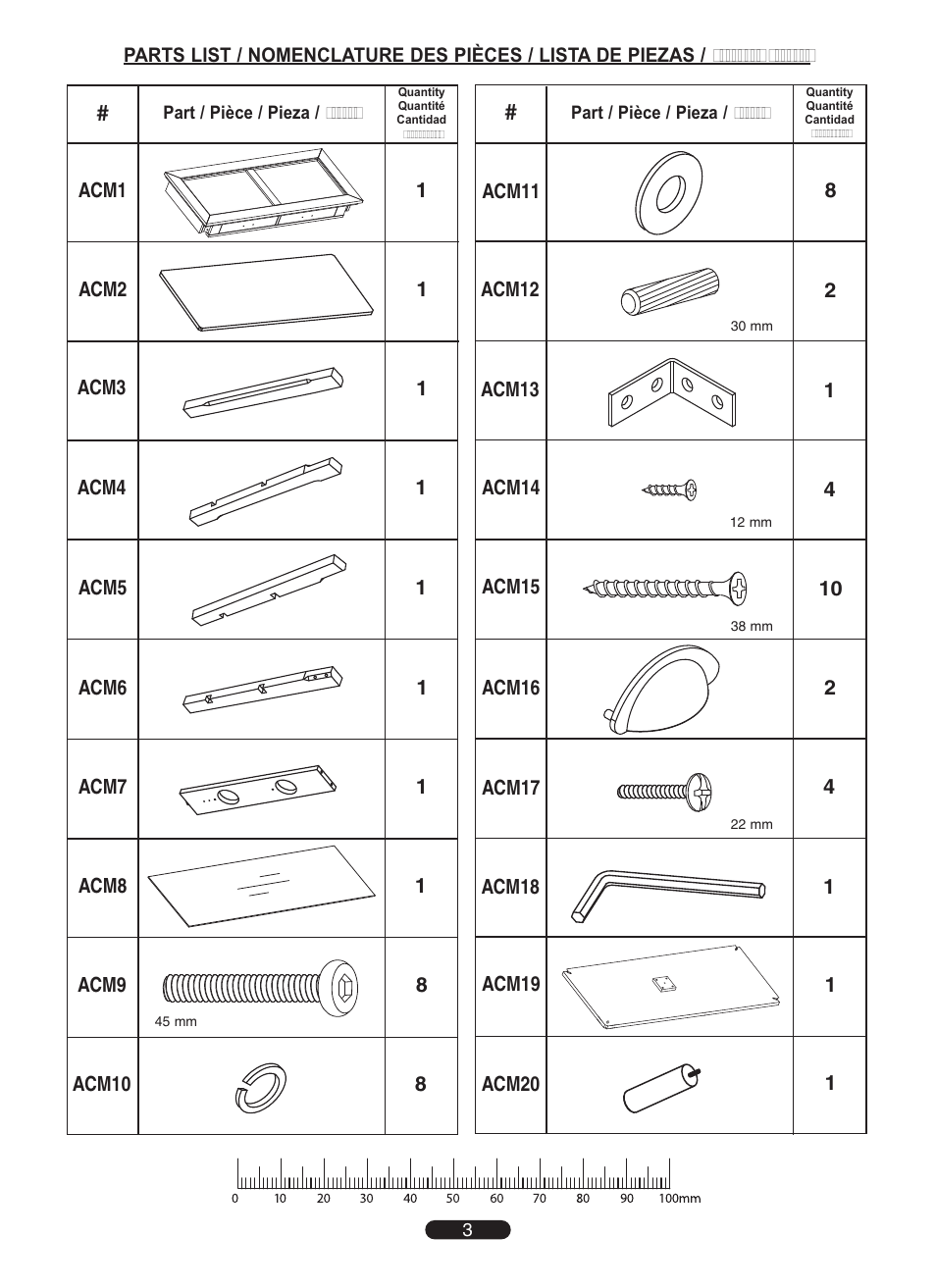 Bell'O OA351-V2 User Manual | Page 3 / 12