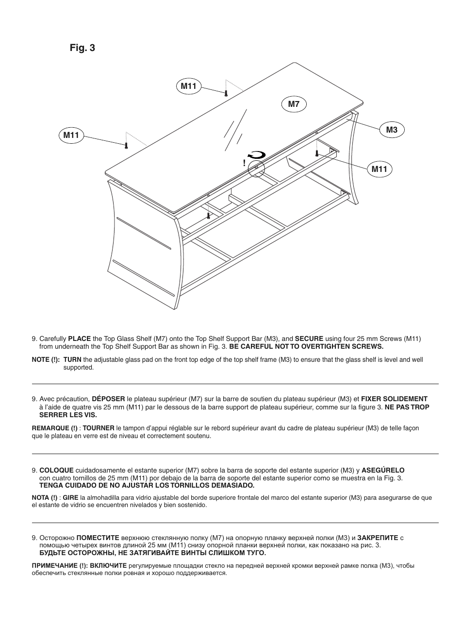 Fig. 3 | Bell'O CW356 User Manual | Page 6 / 8