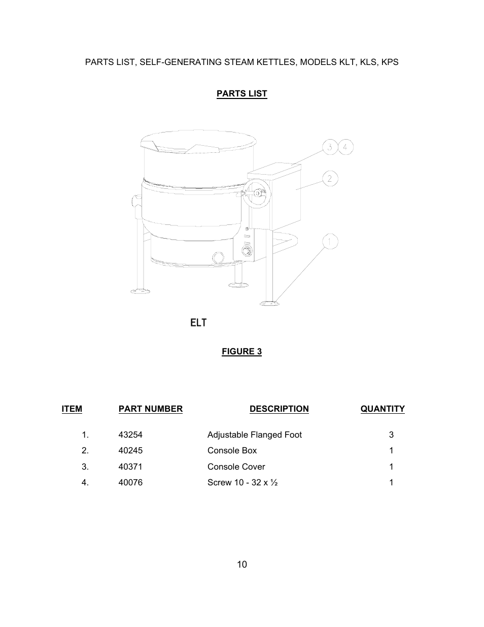 Blodgett KLS-E 40 User Manual | Page 10 / 16