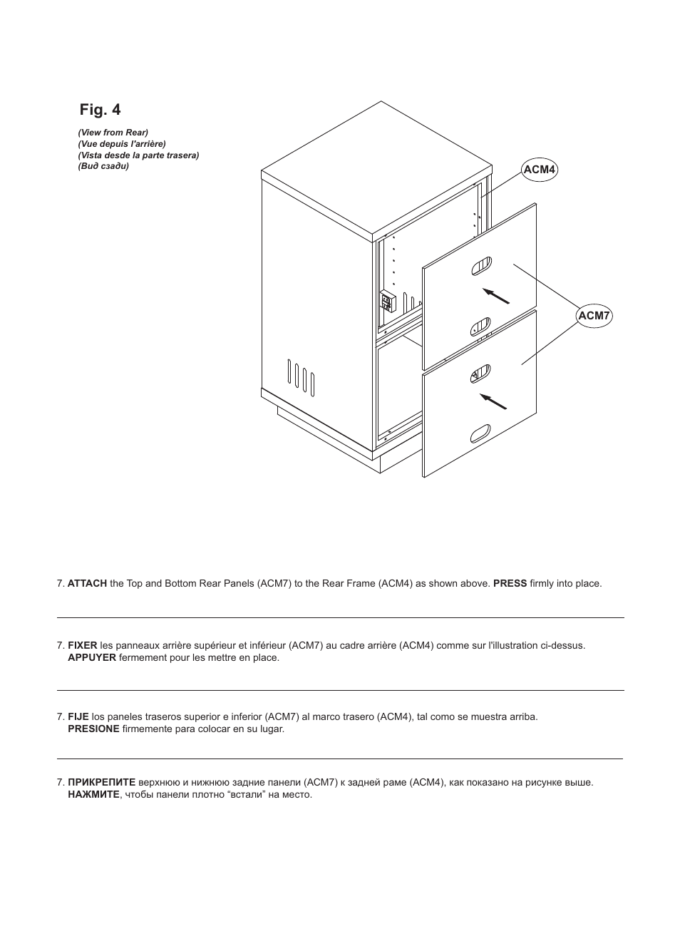 Fig. 4 | Bell'O ATC402 User Manual | Page 7 / 11