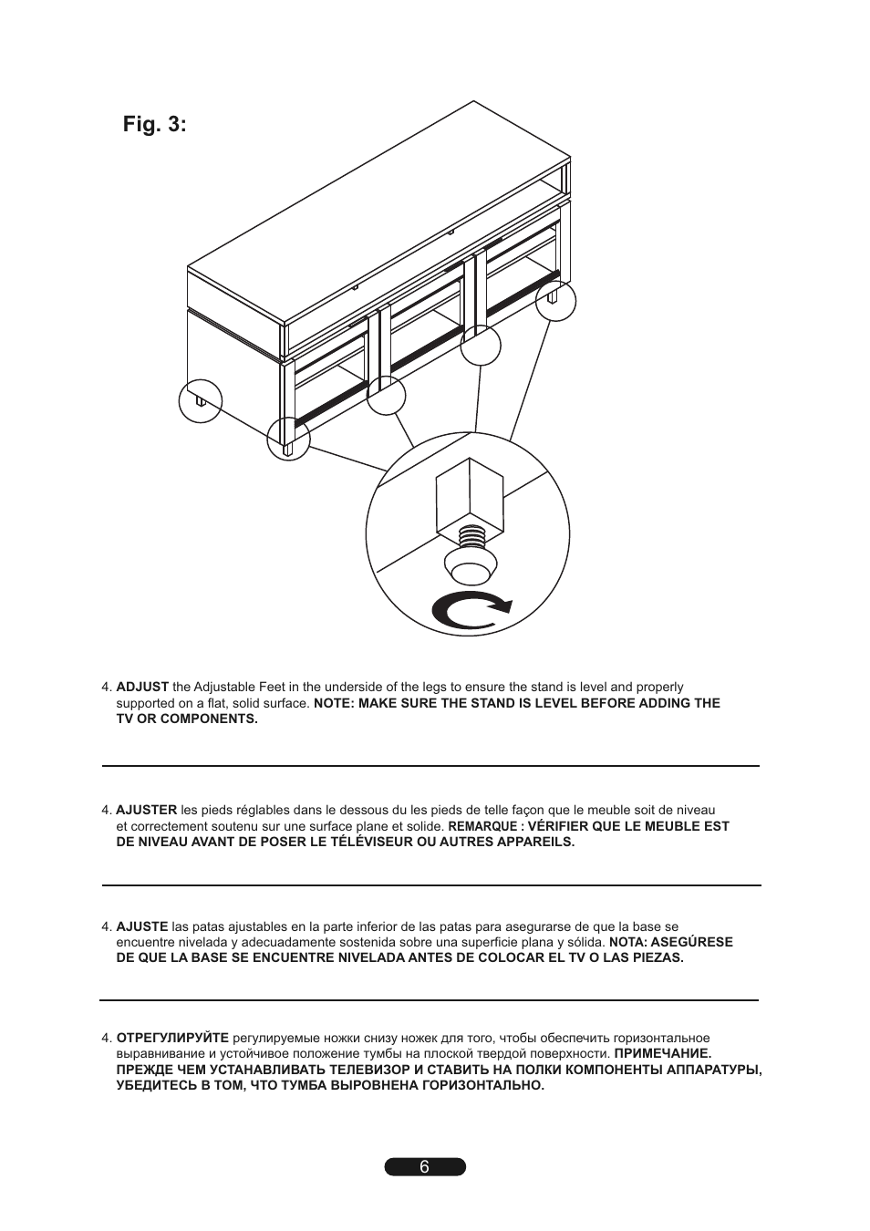 Fig. 3 | Bell'O PR45 User Manual | Page 6 / 8