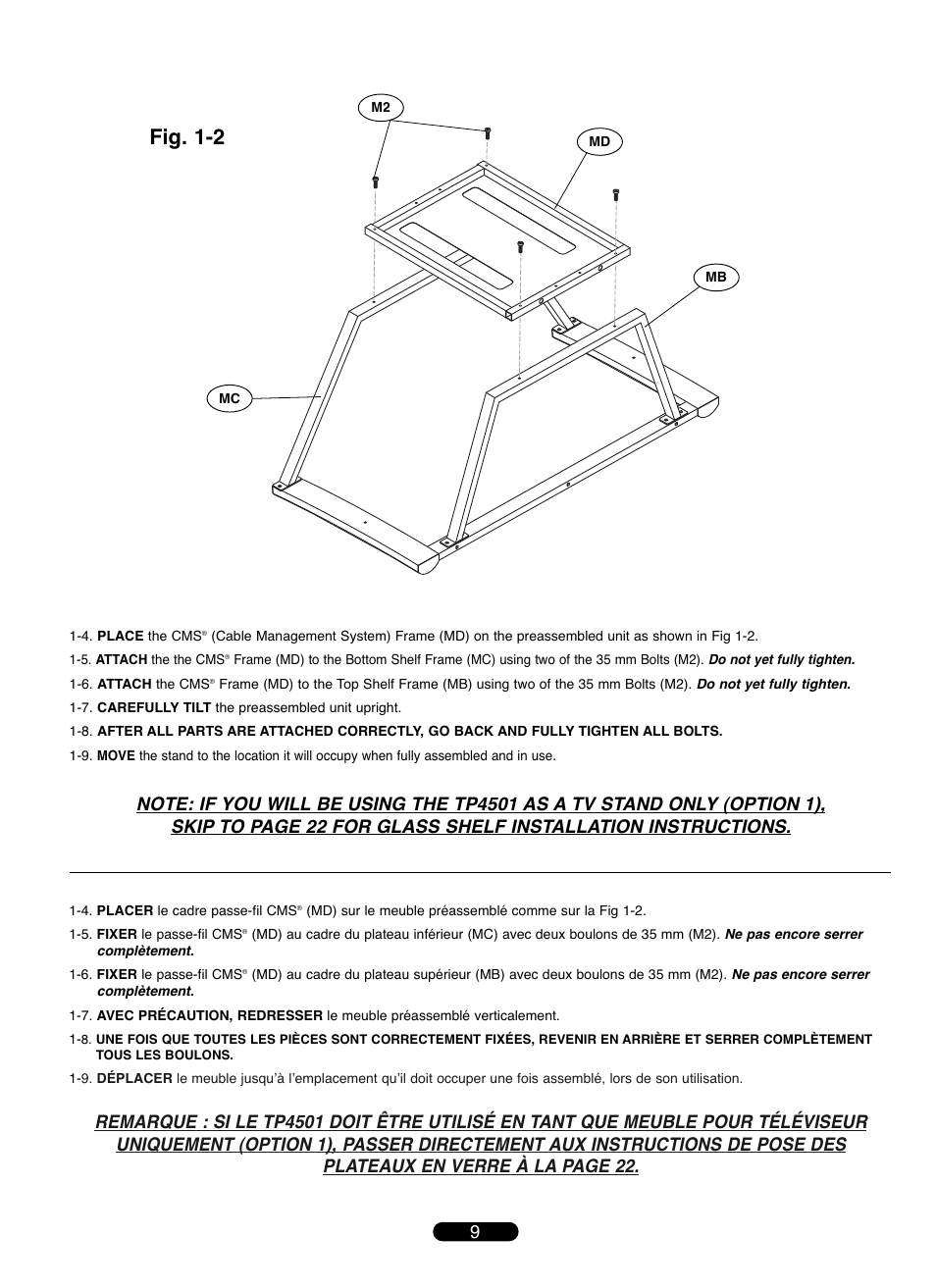 Fig. 1-2 | Bell'O TP4501 User Manual | Page 9 / 28