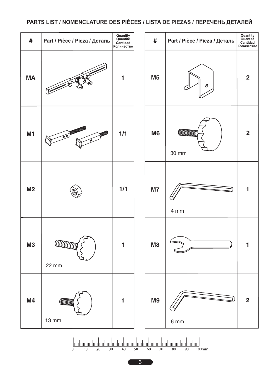 Bell'O 7901B User Manual | Page 3 / 12