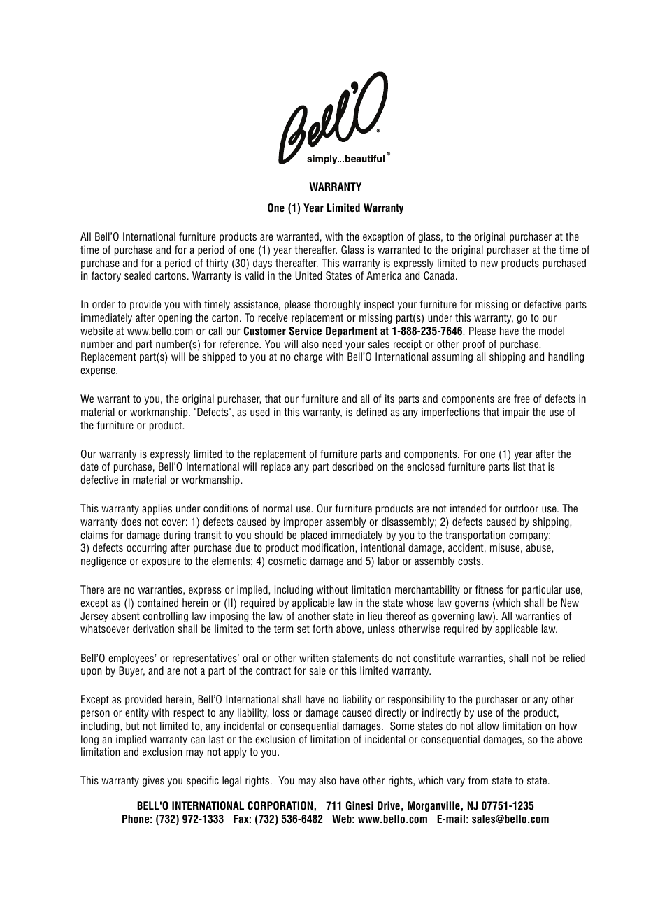 Bell'O WAVS99152-Jul12 User Manual | Page 17 / 20