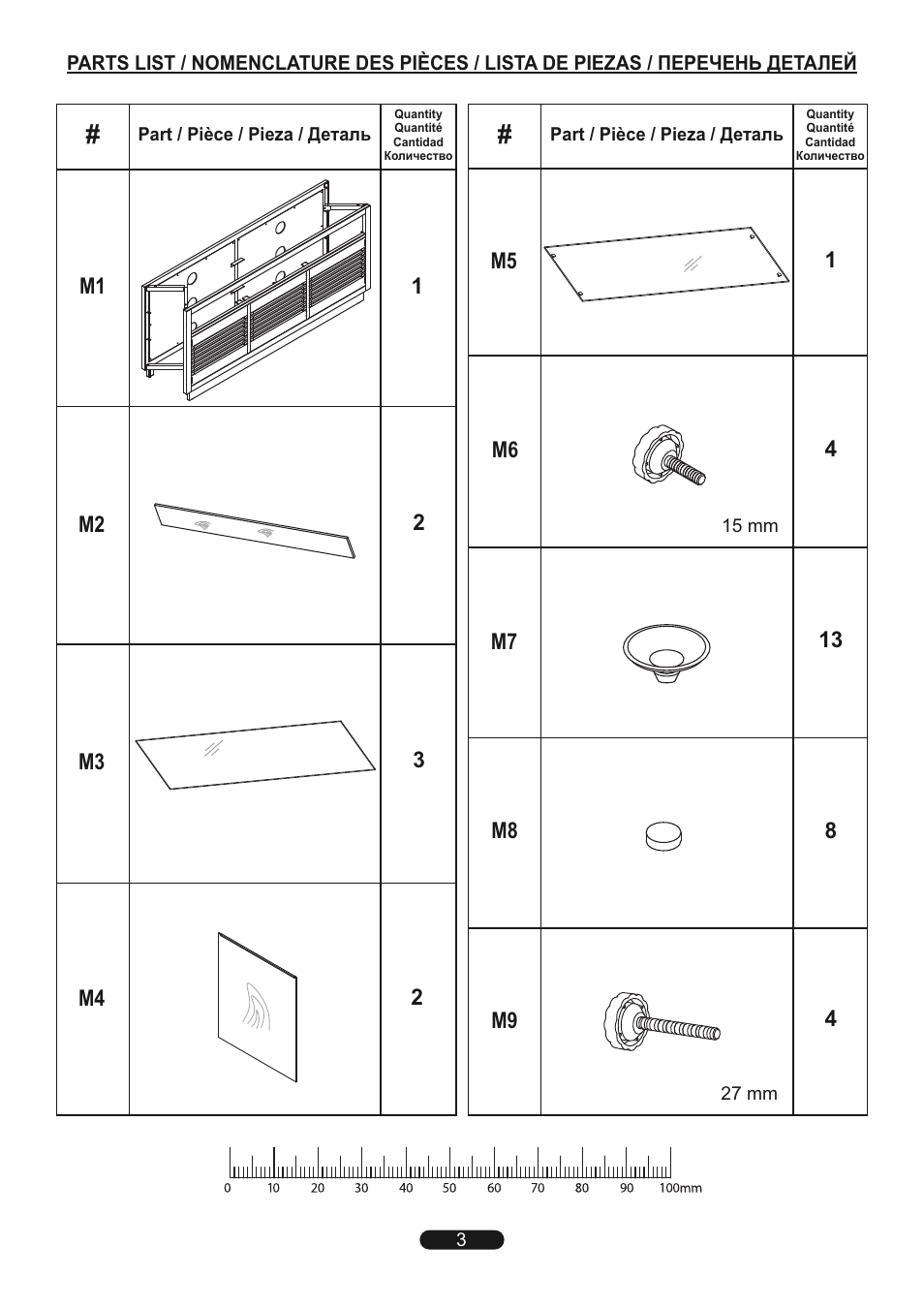 Bell'O WMFC602 User Manual | Page 3 / 8