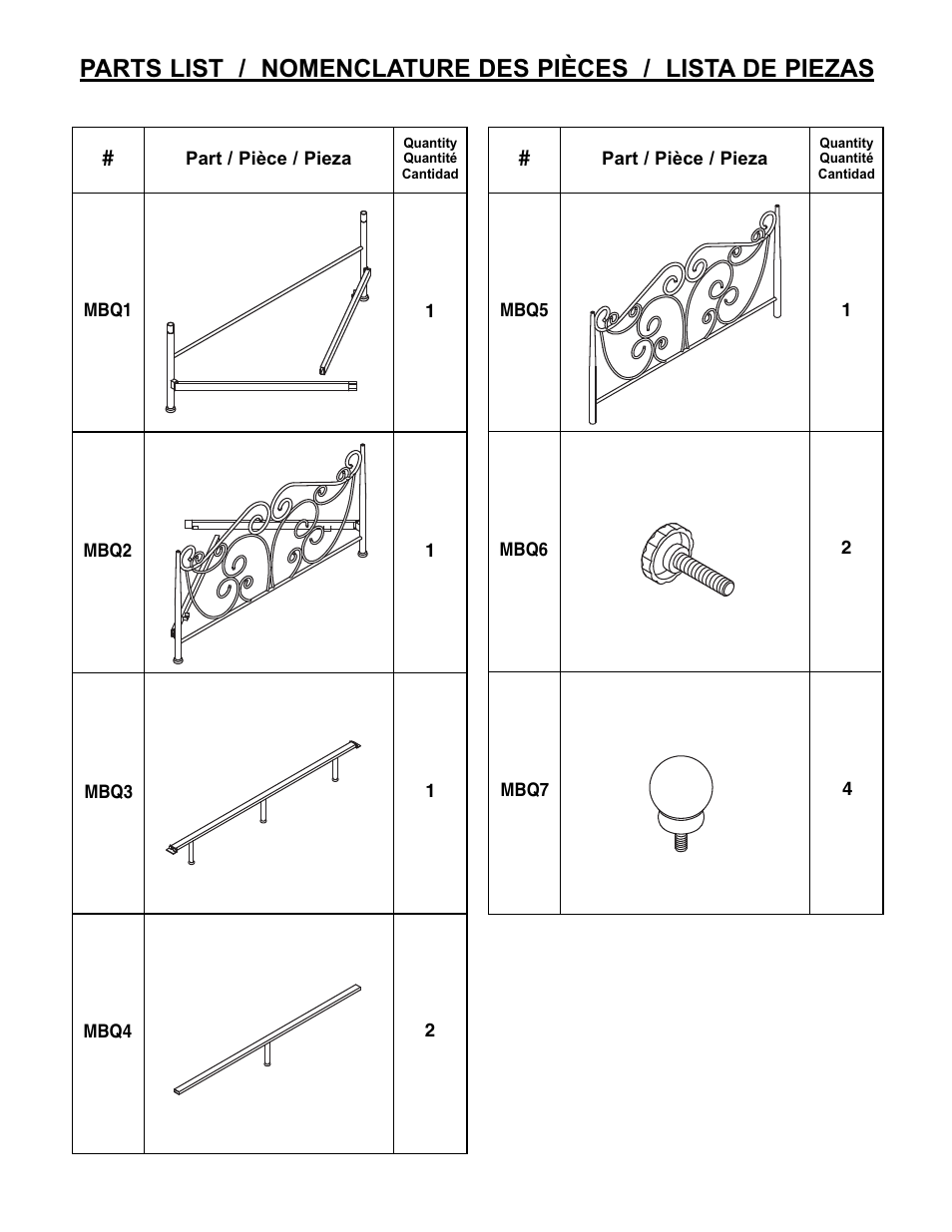 Bell'O B538QDB Queen Size User Manual | Page 3 / 11