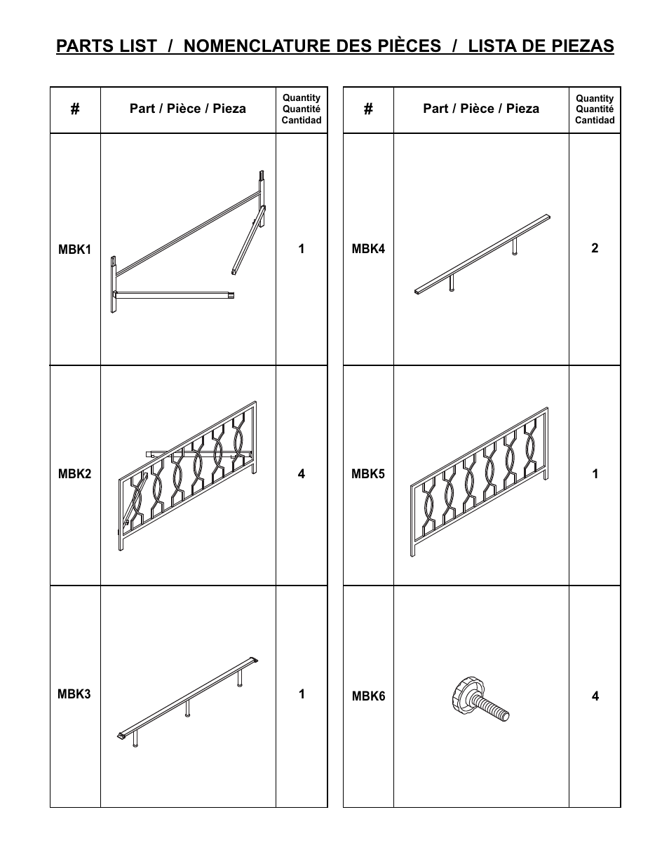 Bell'O B540KEB King Size User Manual | Page 3 / 8