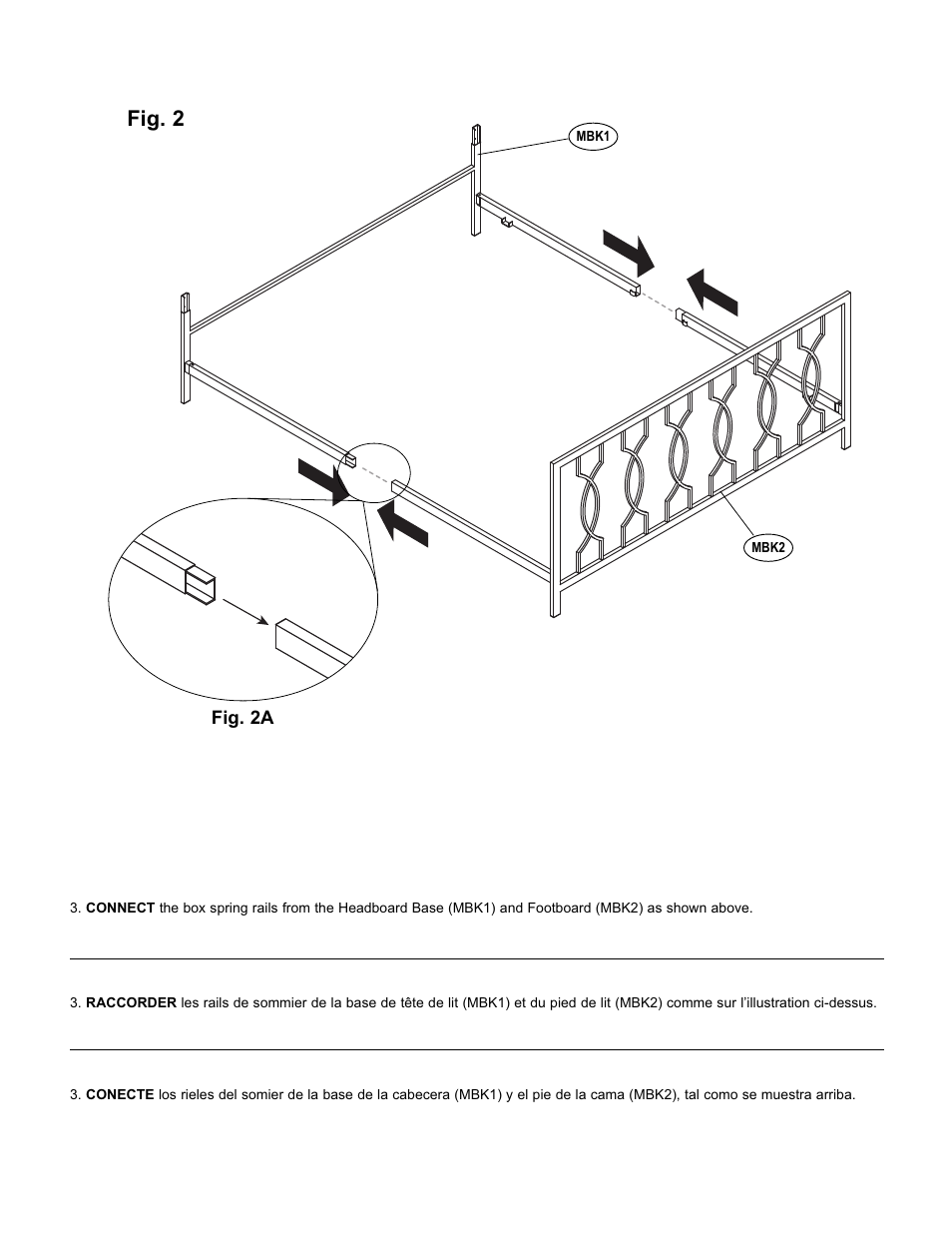 Fig. 2 | Bell'O B540KEB King Size User Manual | Page 5 / 8