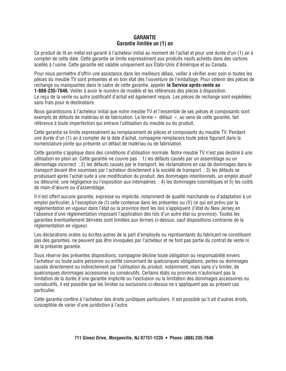 Bell'O B544KDB King Size User Manual | Page 10 / 11