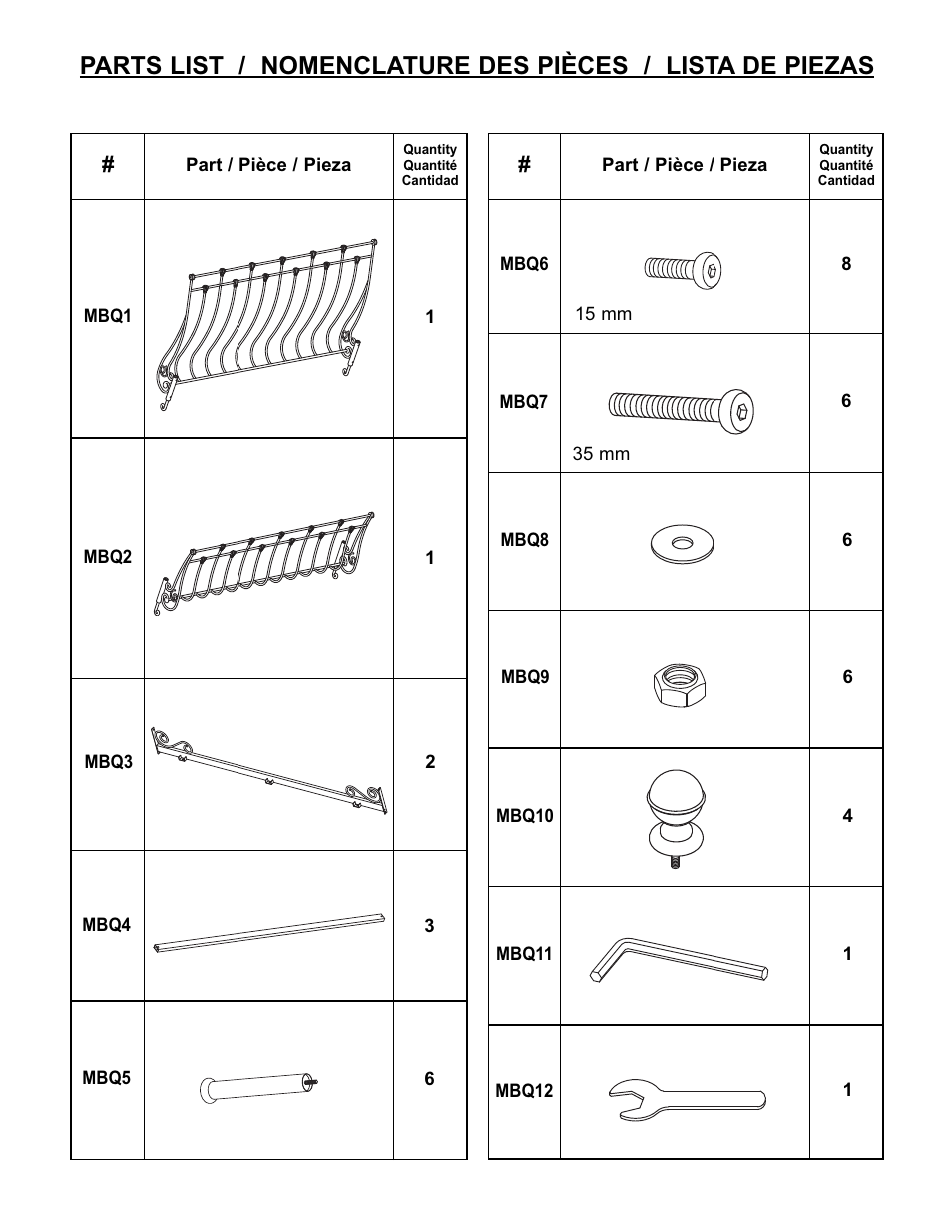 Bell'O B551KBK Queen Size User Manual | Page 3 / 8