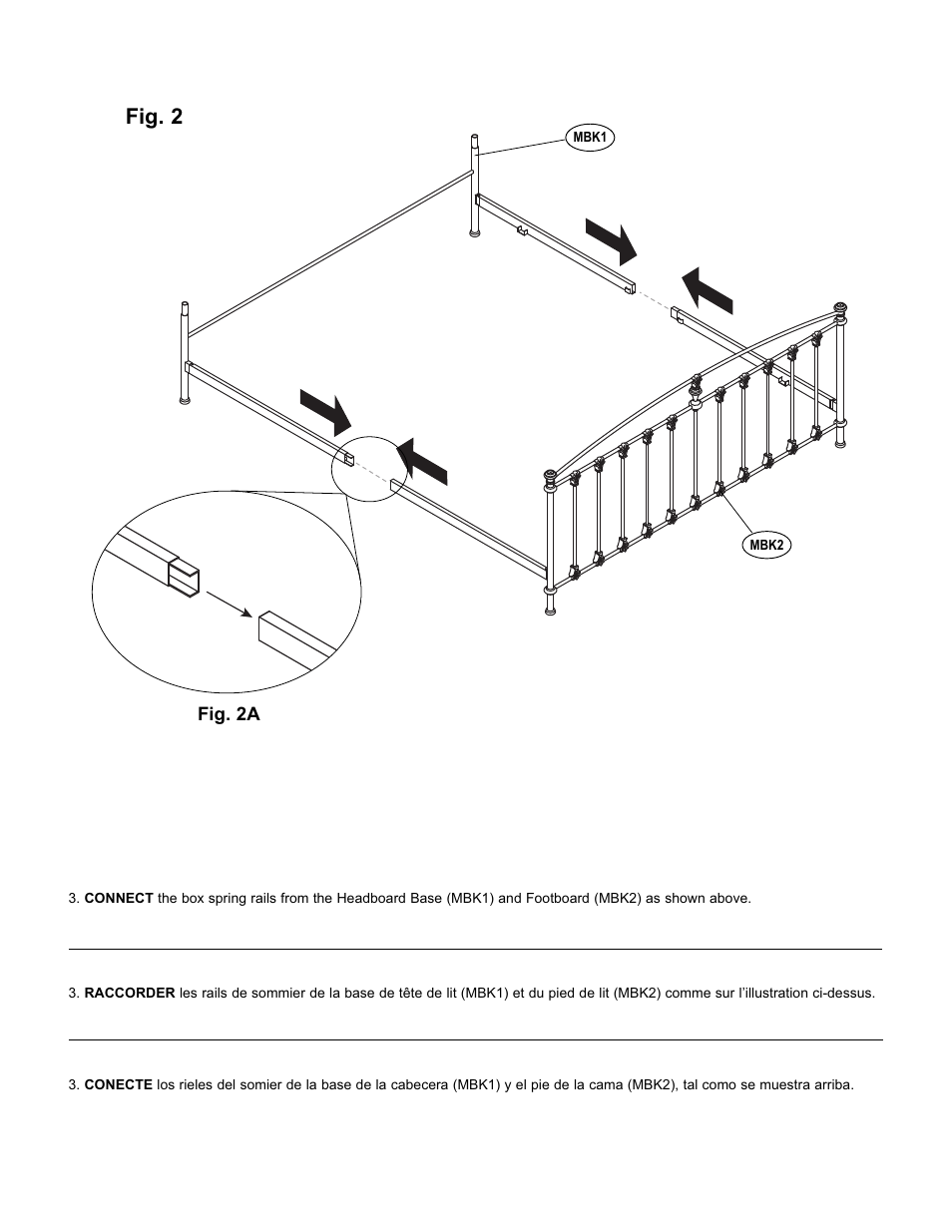 Fig. 2 | Bell'O B552KDP King Size User Manual | Page 5 / 11