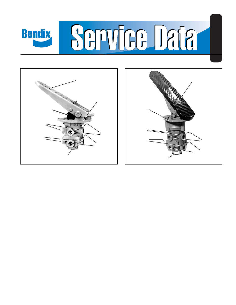 Bendix Commercial Vehicle Systems E-10 DUAL BRAKE VALVES 6/10 User Manual | 8 pages