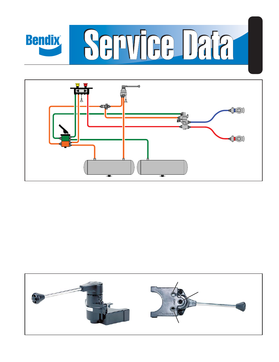 Bendix Commercial Vehicle Systems TC-2 TRAILER CONTROL BRAKE VALVE User Manual | 4 pages