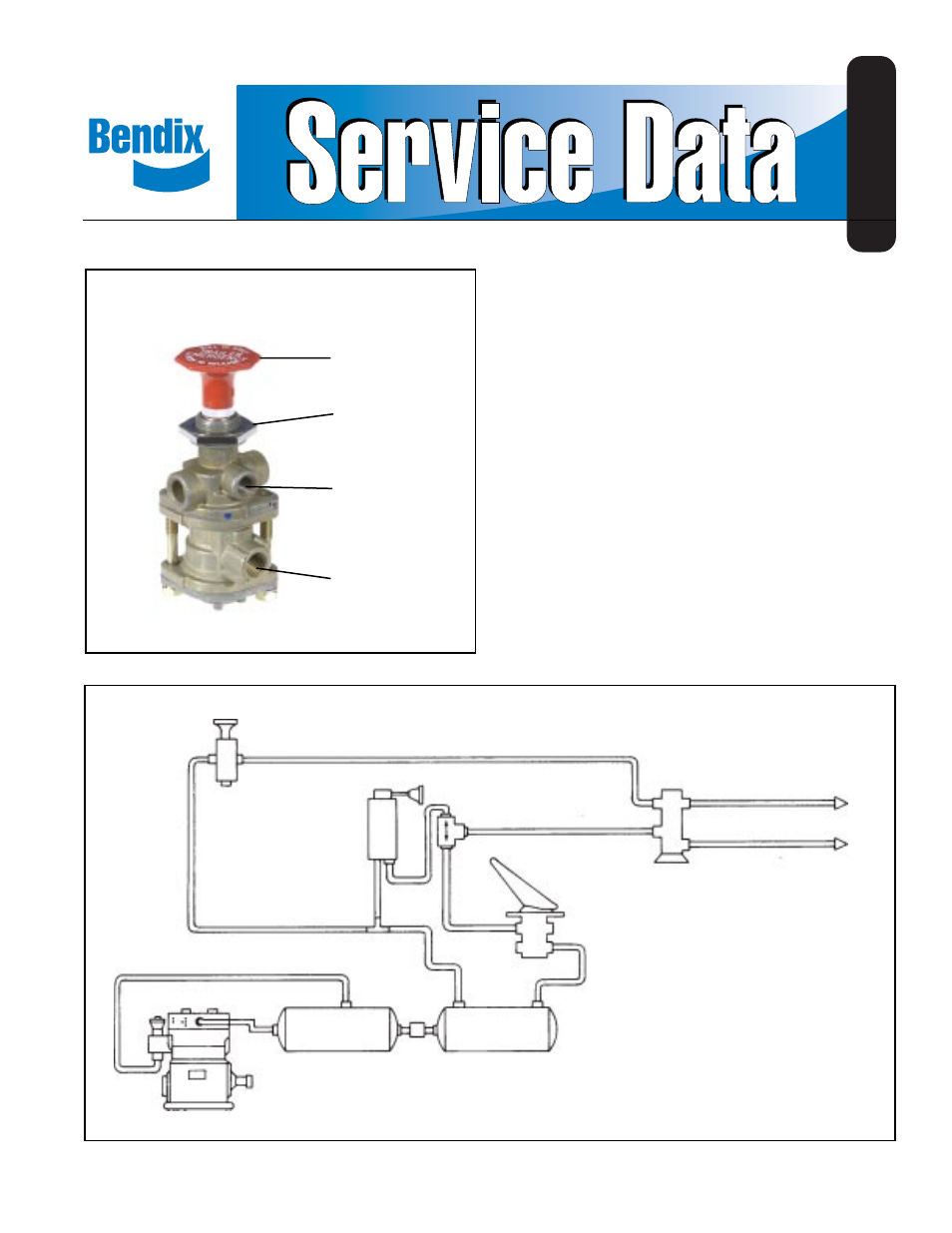 Bendix Commercial Vehicle Systems PP-3 TRAILER SUPPLY VALVE 3/04 User Manual | 4 pages