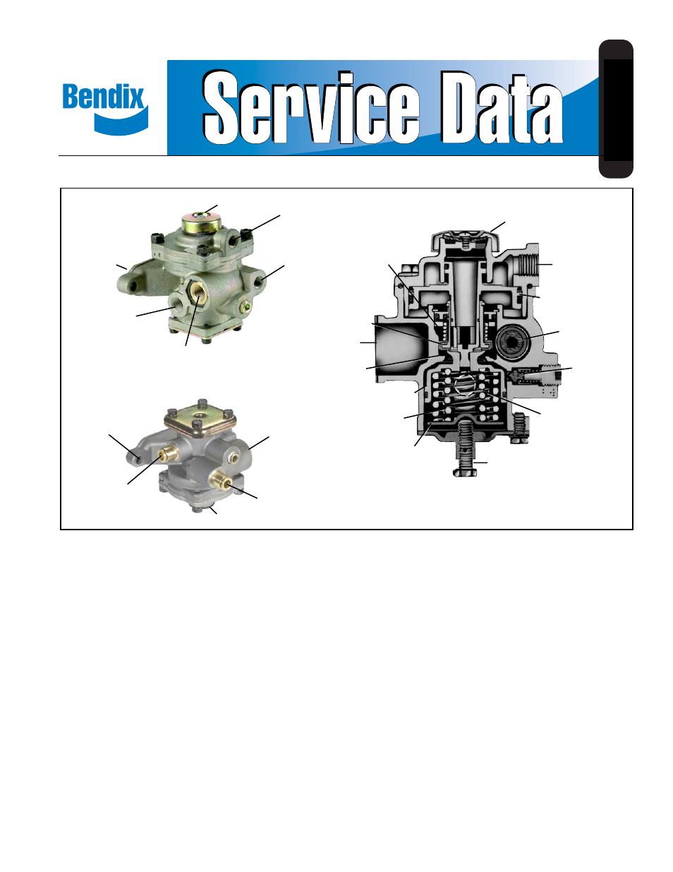 Bendix Commercial Vehicle Systems R-7 MODULATING VALVE User Manual | 6 pages